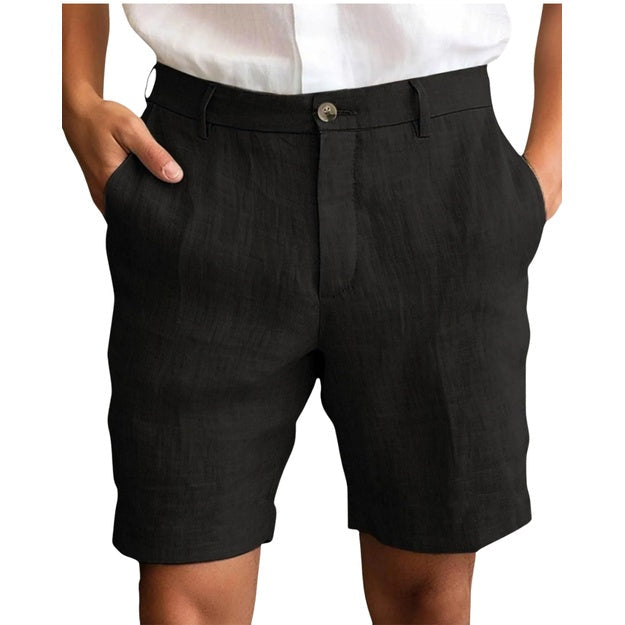 Pantalones Cortos de Lino Piombino