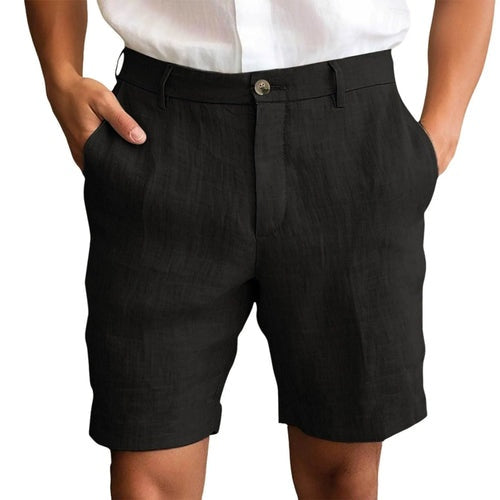 Pantalones Cortos de Lino Piombino