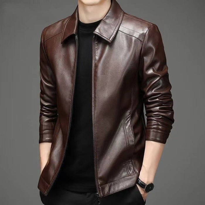 Chaqueta de Cuero Bassano