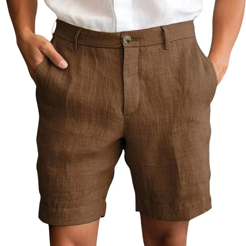 Pantalones Cortos de Lino Piombino