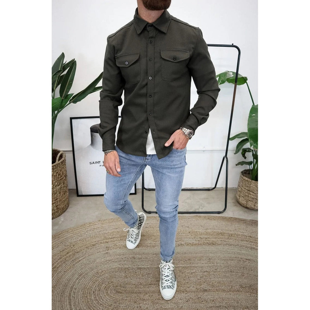 Camisa Overshirt Assisi