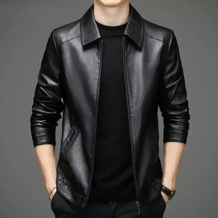 Chaqueta de Cuero Bassano