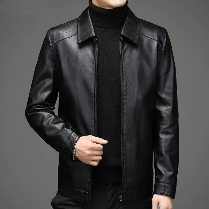 Chaqueta de Cuero Bassano