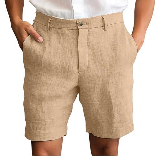 Pantalones Cortos de Lino Piombino