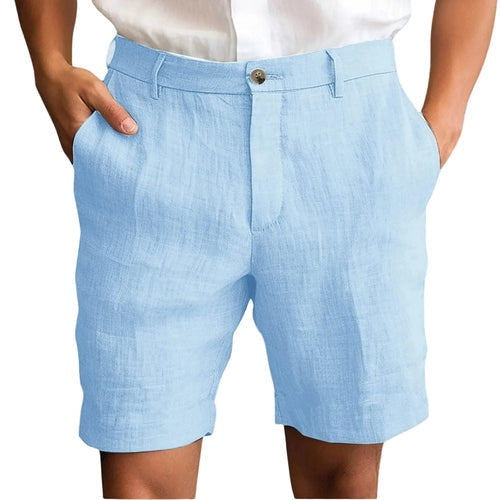 Pantalones Cortos de Lino Piombino