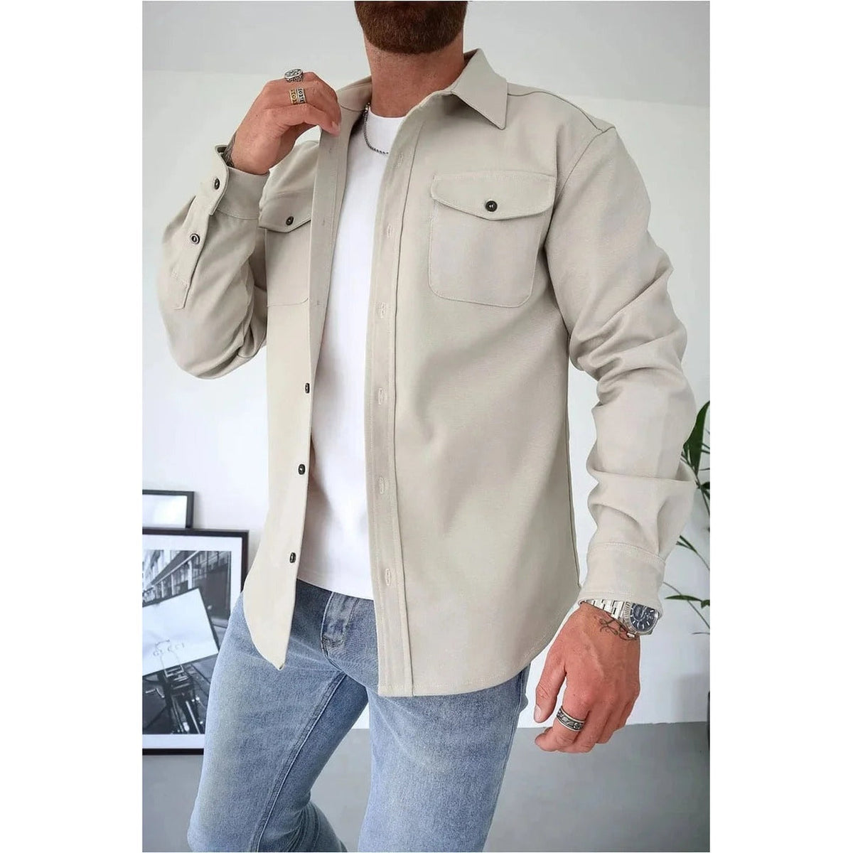 Camisa Overshirt Assisi