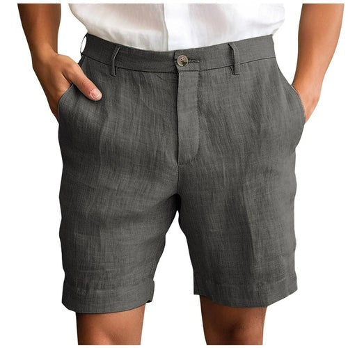 Pantalones Cortos de Lino Piombino