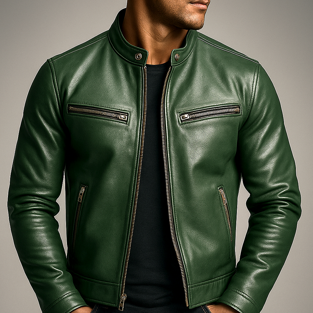 Chaqueta de Cuero Lucca