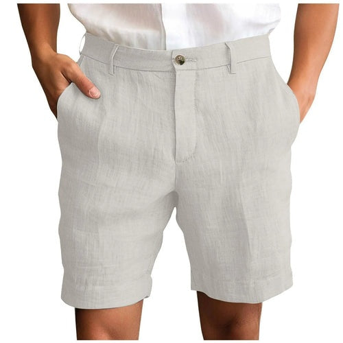 Pantalones Cortos de Lino Piombino