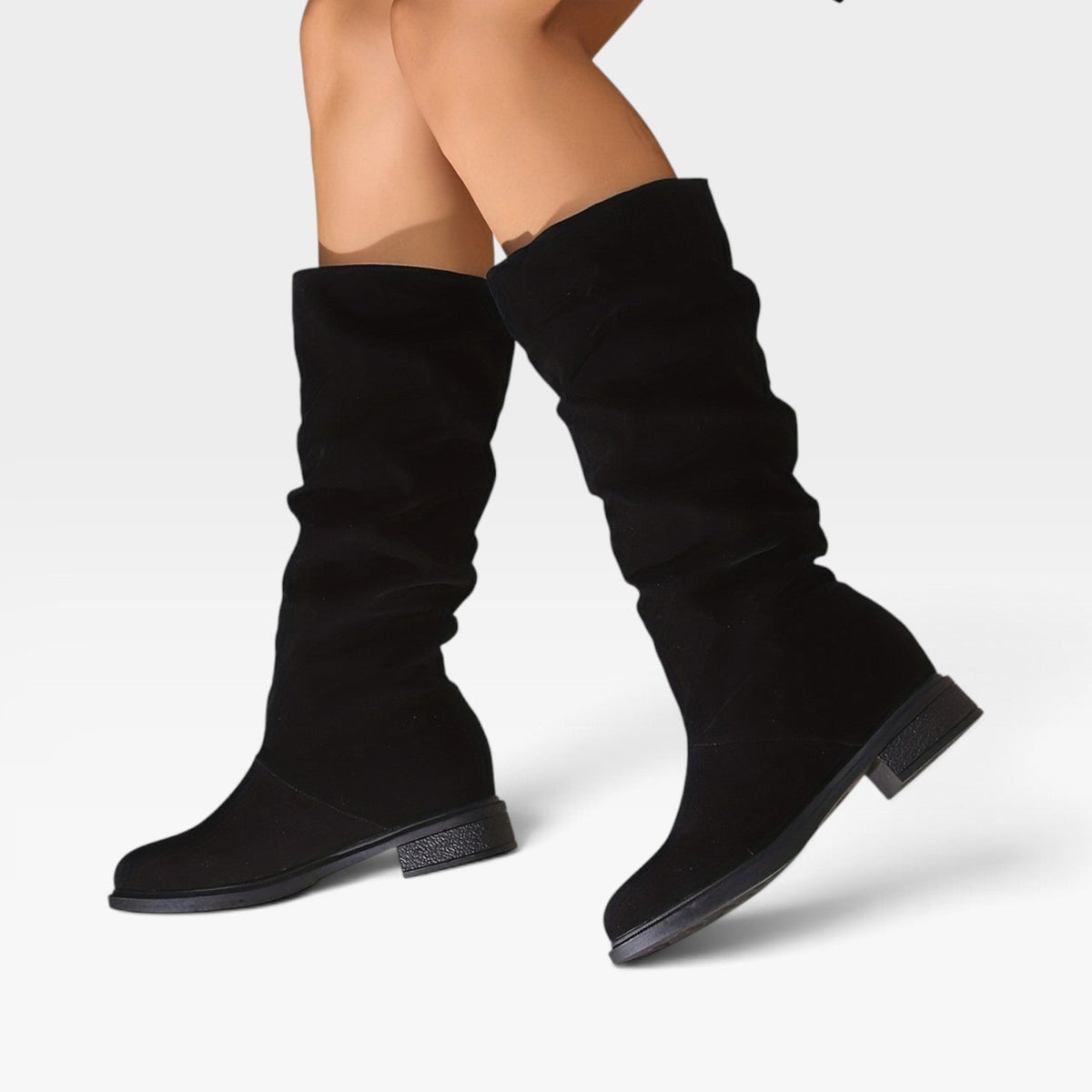 Botas de Ante Altas para Mujer