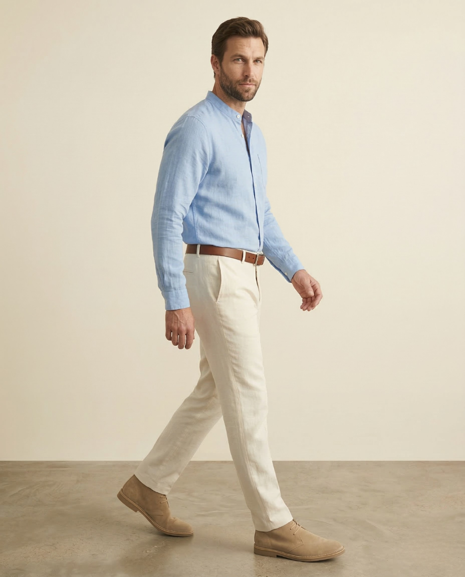 Camisa de Lino Riviera Form