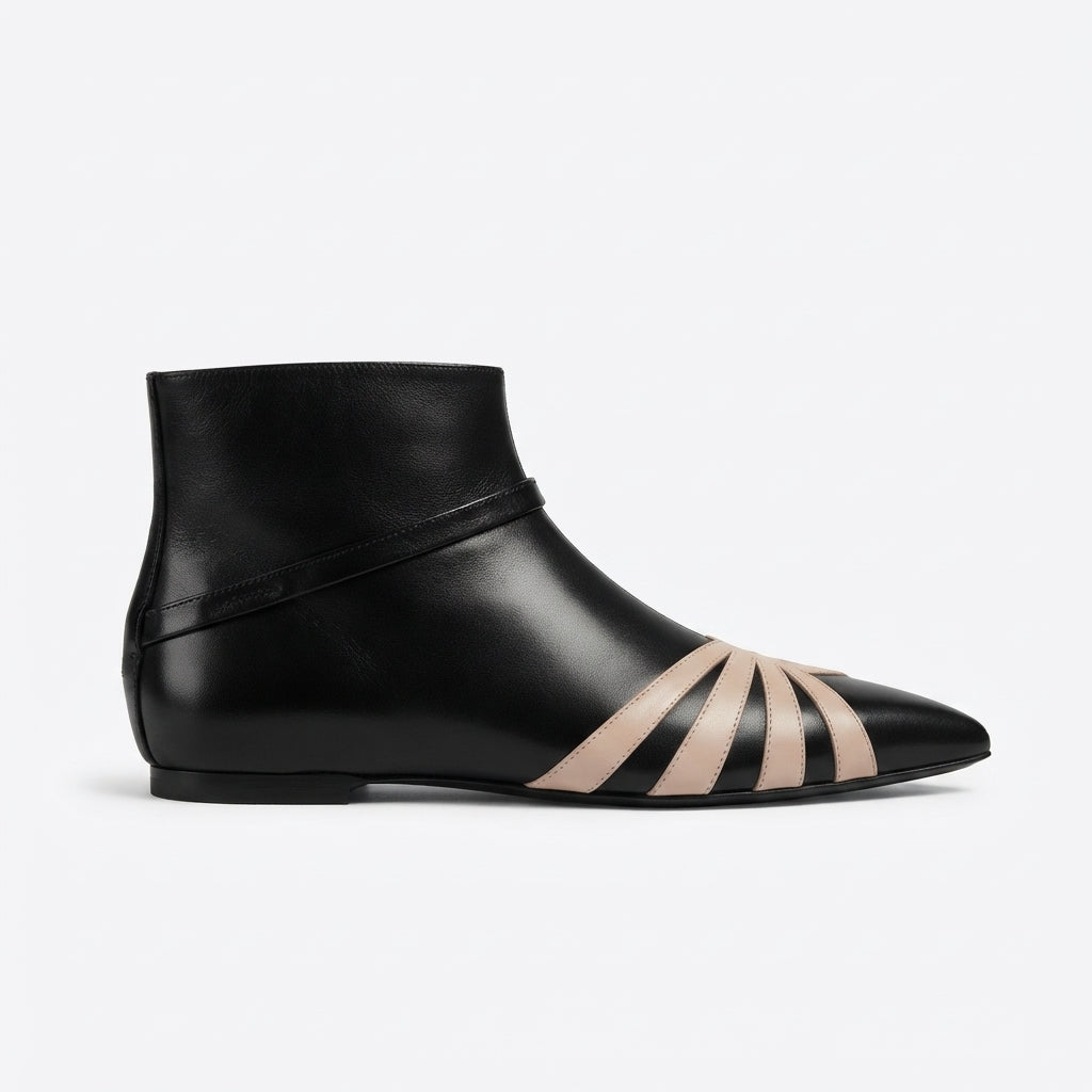 Botines Elegantes de Punta para Mujer
