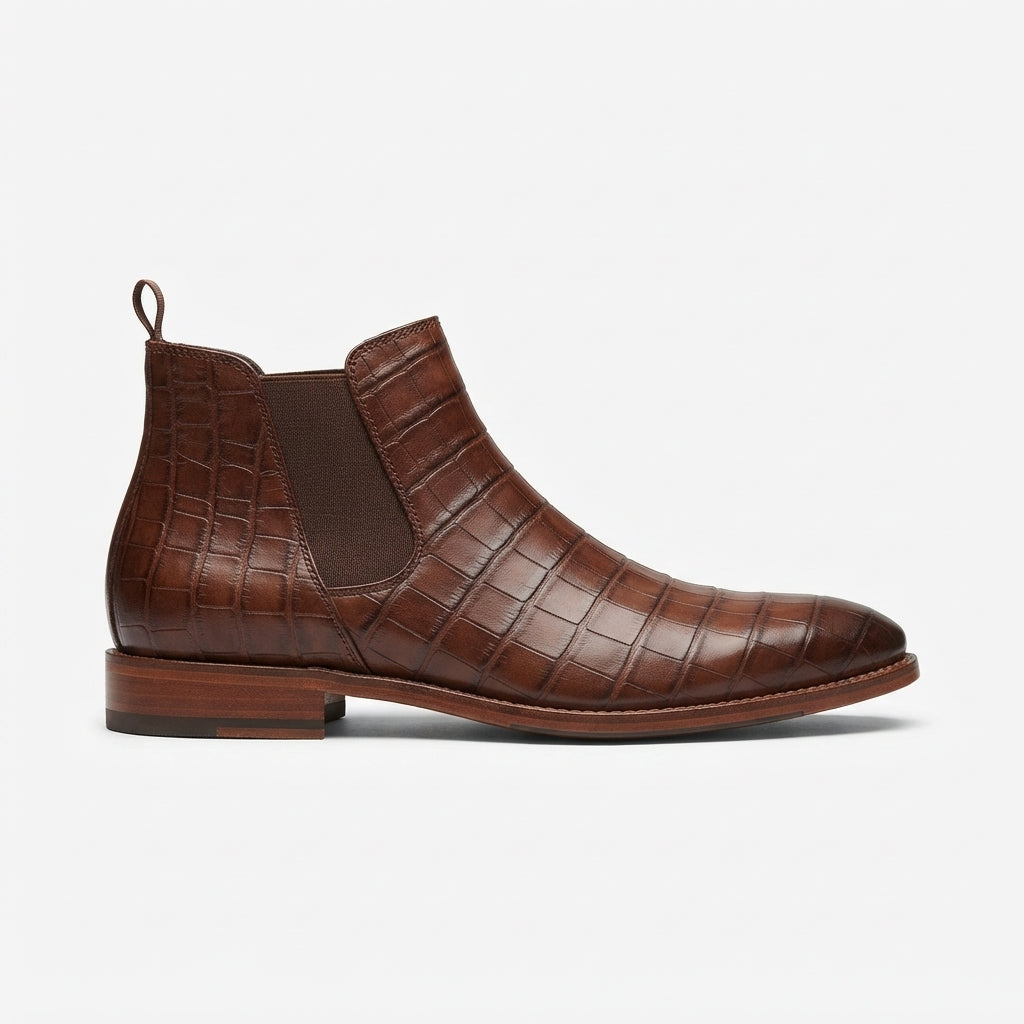 Botas Chelsea de Cuero para Hombre