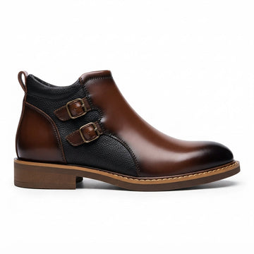 Botas de Cuero para Hombre, Cómodas y de Tobillo