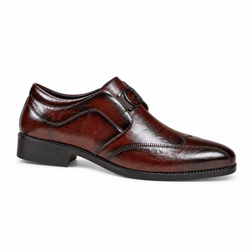 Mocasines de Cuero con Punta Afilada para Hombre