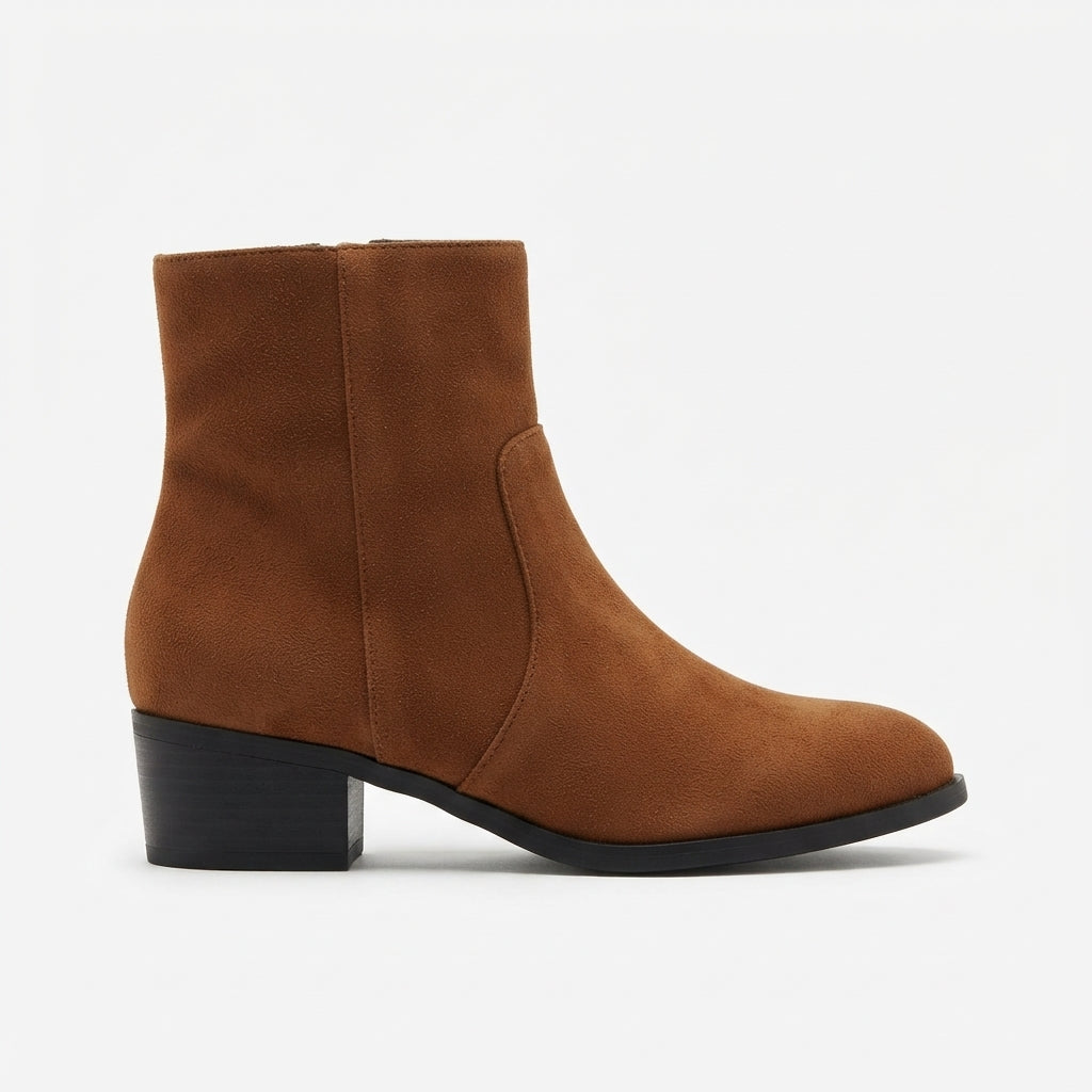 Botines Elegantes de Tacón para Mujer