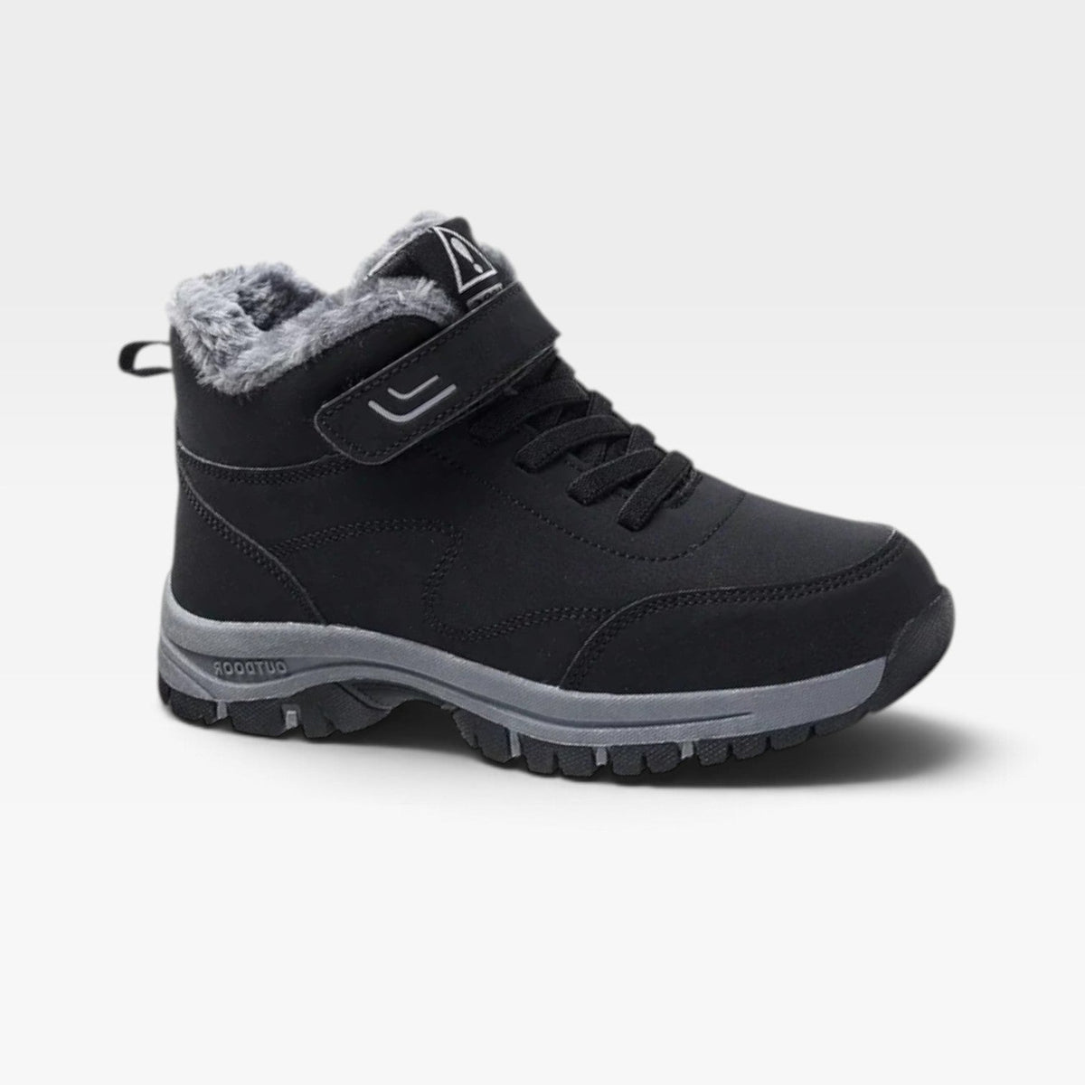 Botas de Invierno Forradas de Piel Unisex – Botas Exteriores Cálidas y Acolchadas