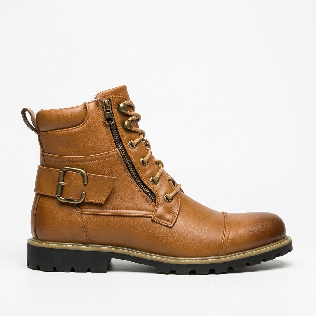 Botas de Combate Biker para Hombre
