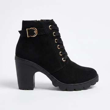 Botas de Combate de Tacón para Mujeres