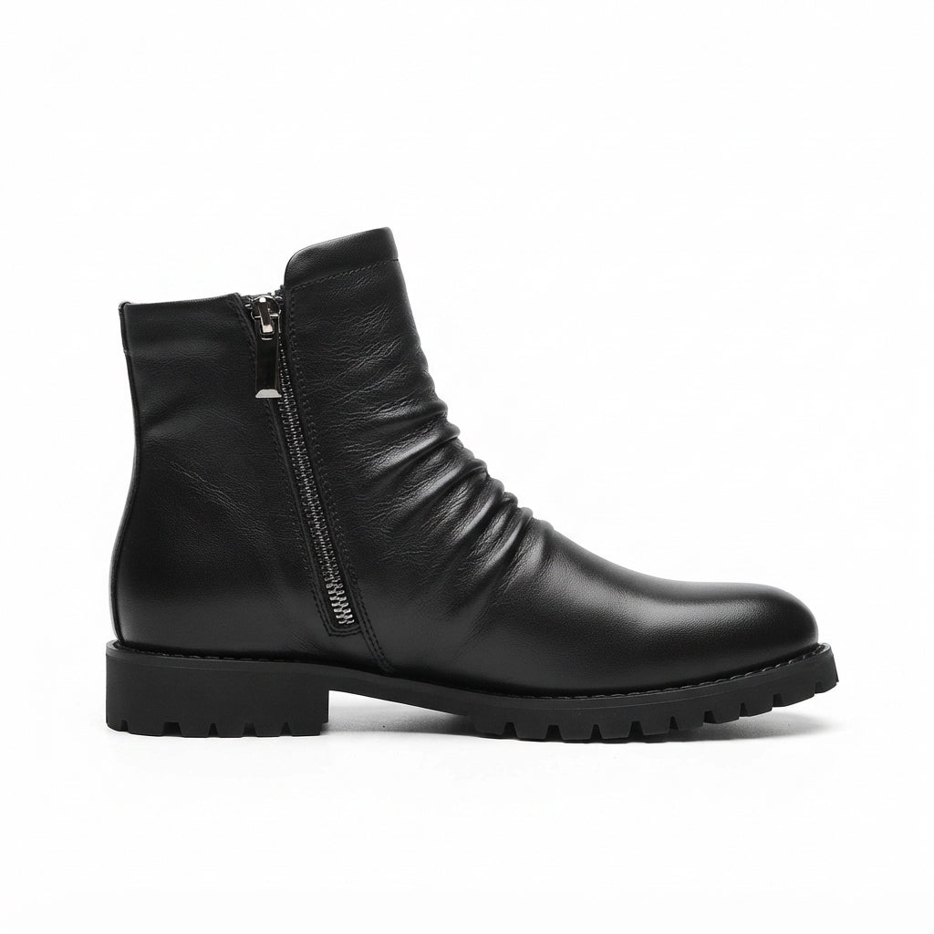 Botas de Cuero Pulido para Hombre