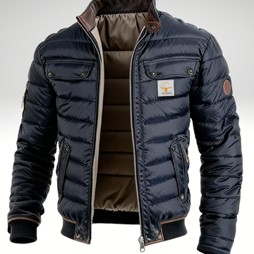 Chaqueta Acolchada Cortina
