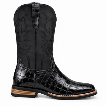 Botas de Cuero para Hombre Estilo Cowboy
