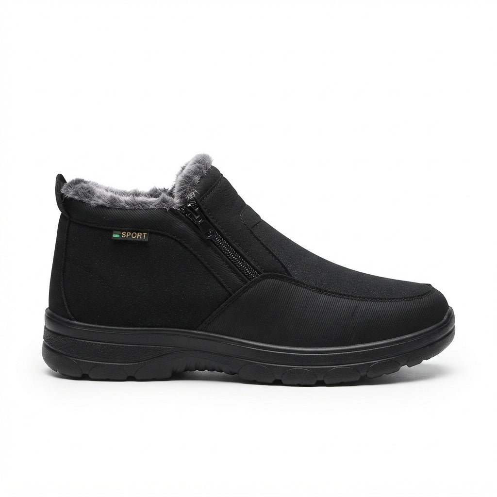 Botas de Cuero Acolchadas para Hombre