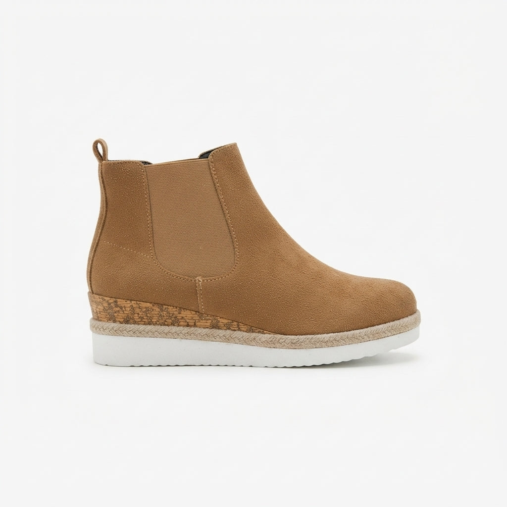 Botas Chelsea de Plataforma Acogedoras para Mujeres