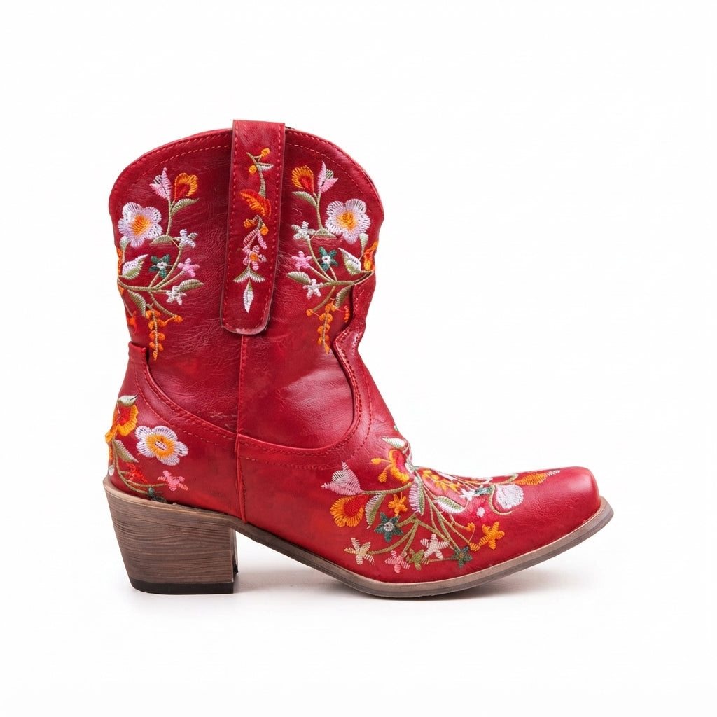 Botas de Vaquero con Tacón Encantadoras para Mujeres