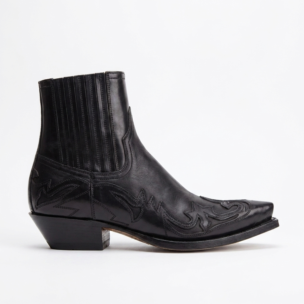 Botas de Cuero para Hombre Estilo Cowboy