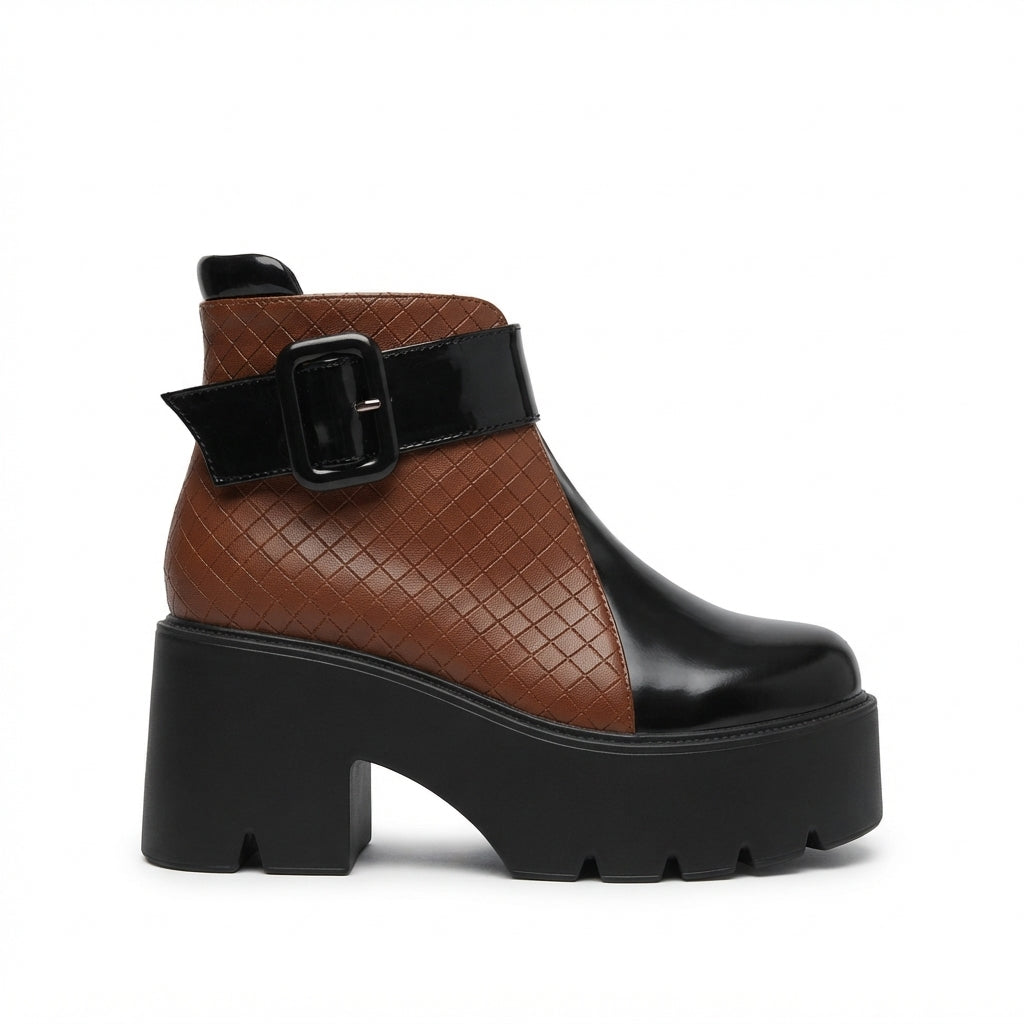Botas de Tobillo con Plataforma para Mujer