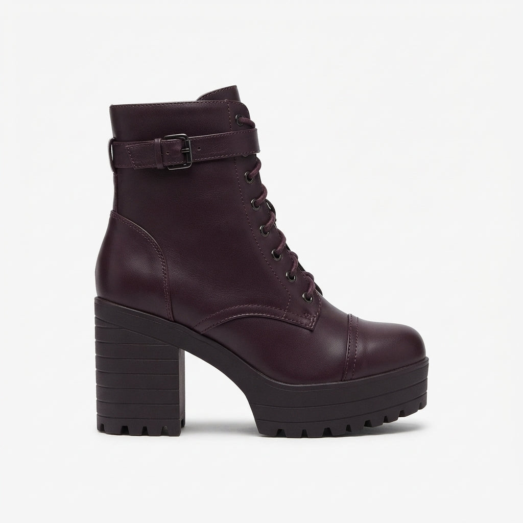 Botines de Tacón con Plataforma Chic para Mujeres