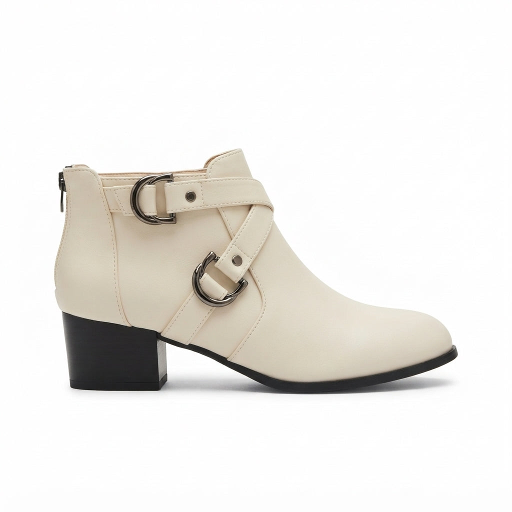 Botines de tacón elegantes para mujer