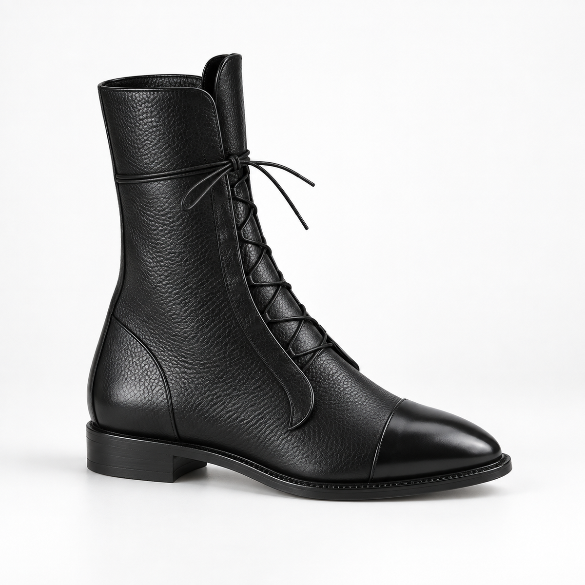 Botas de combate elegantes para mujer