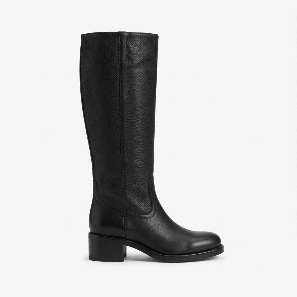 Botas de Cuero Altas Ortopédicas para Mujeres