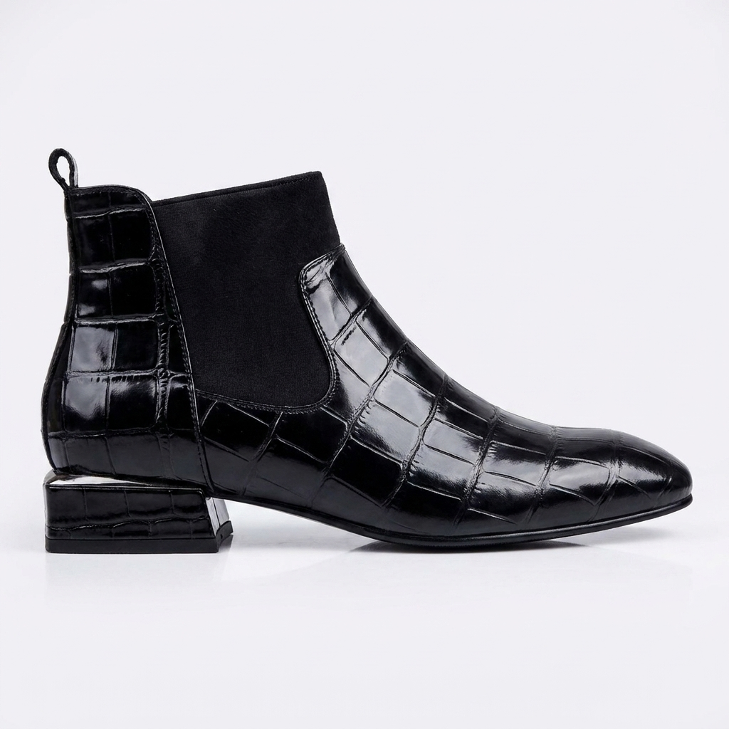 Botas de Cuero Chelsea para Mujeres