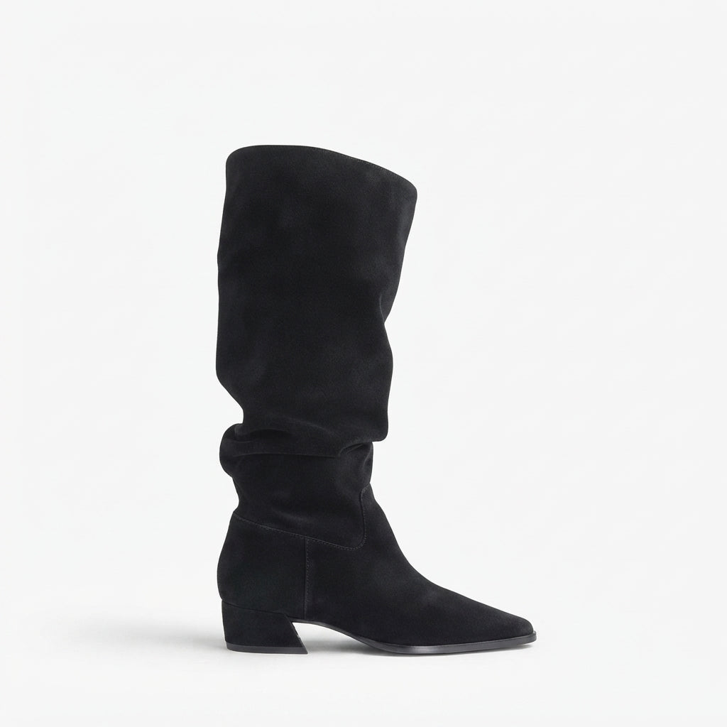 Botas de rodilla holgadas para mujer