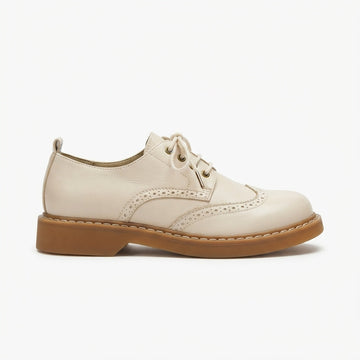 Zapatos Oxford Brogue Clásicos para Mujer