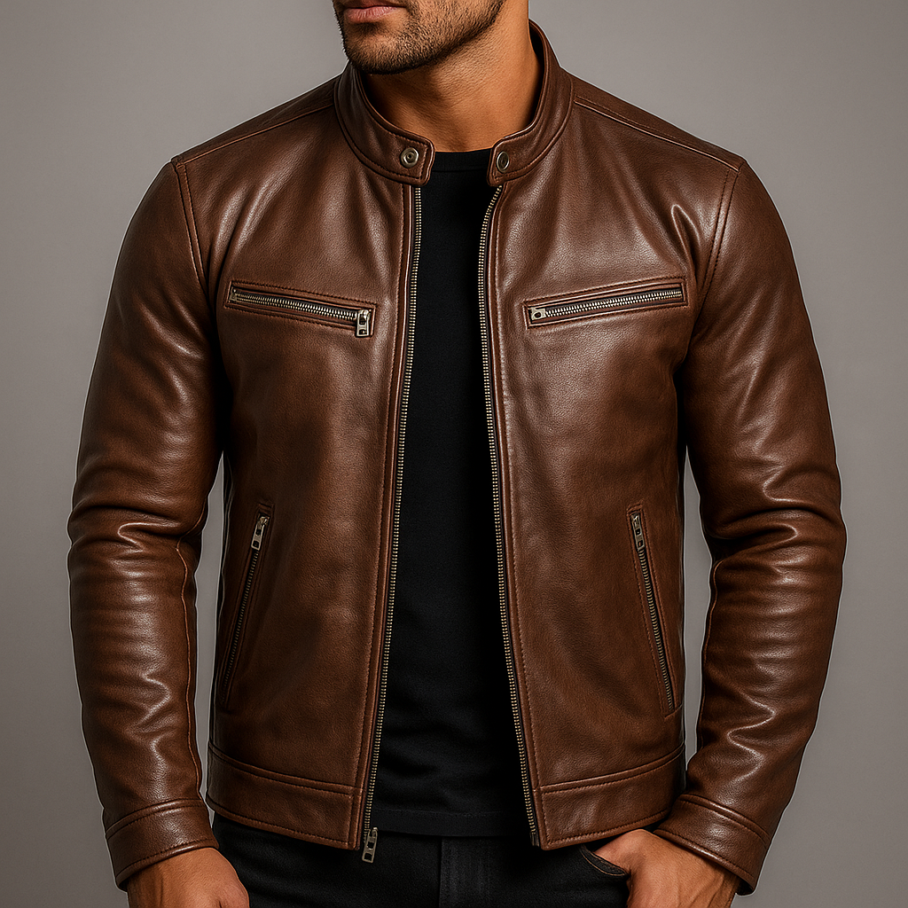 Chaqueta de Cuero Lucca