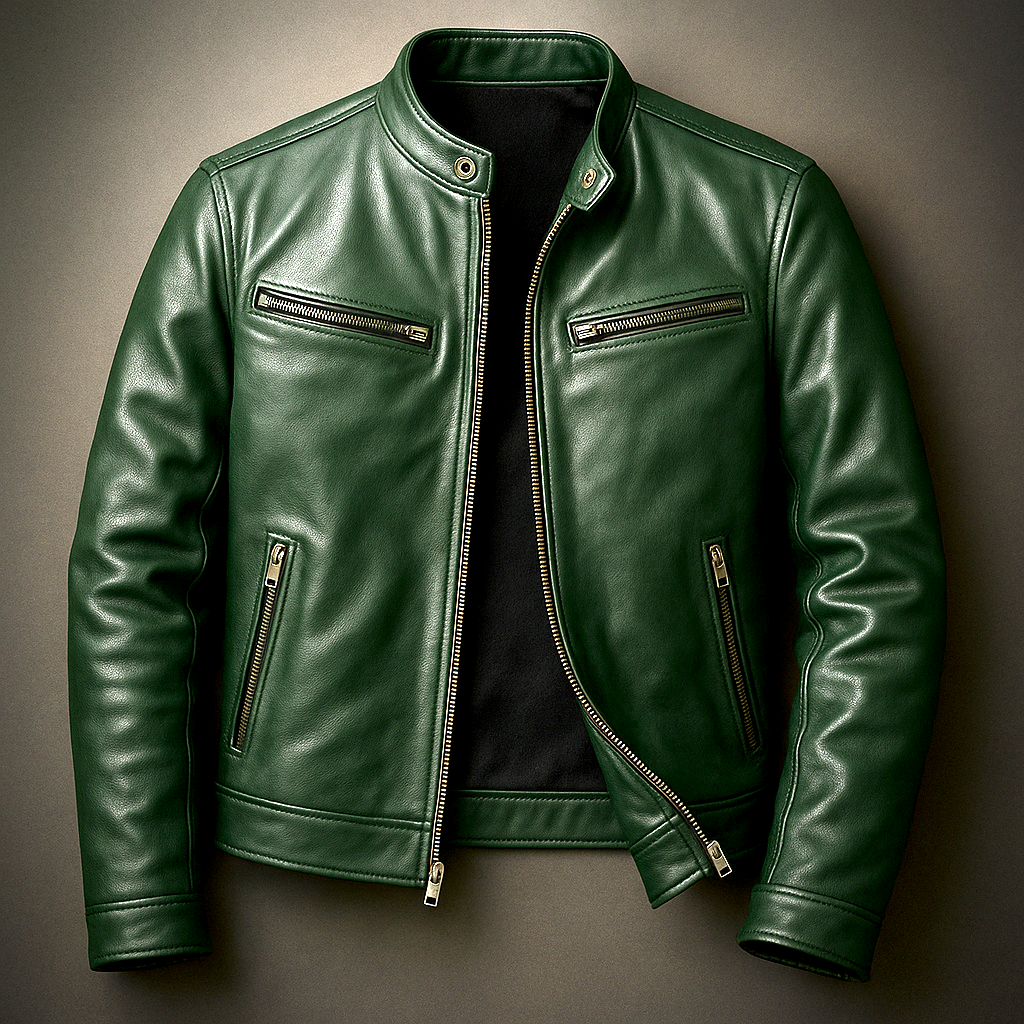 Chaqueta de Cuero Lucca