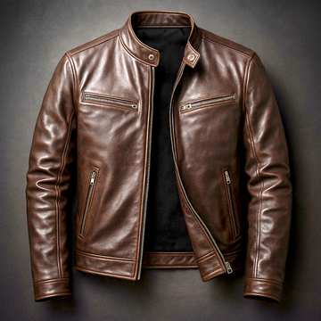 Chaqueta de Cuero Lucca