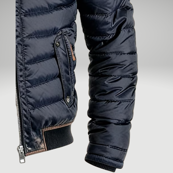 Chaqueta Acolchada Cortina