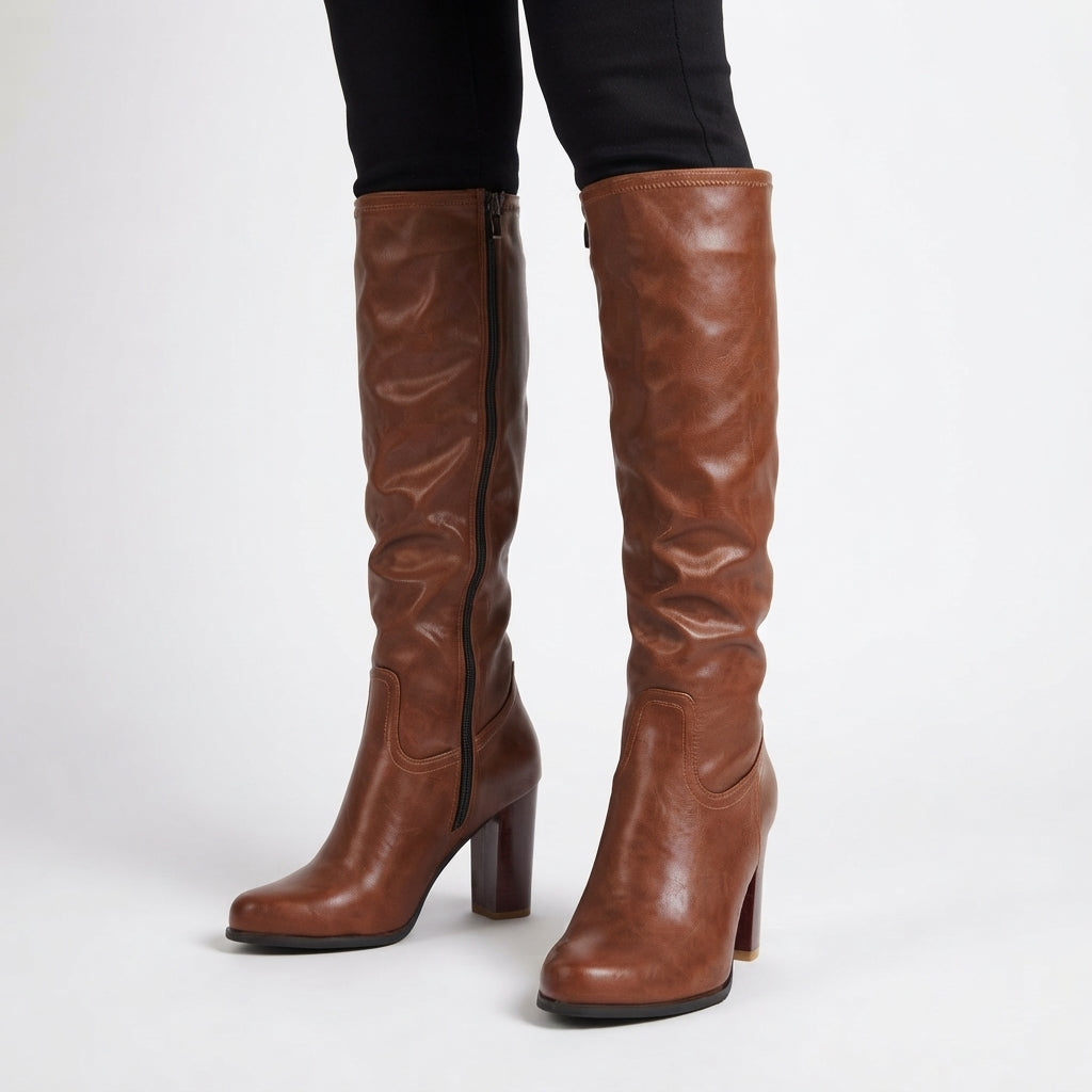 Botas de Plataforma de Tacón Alto para Mujer