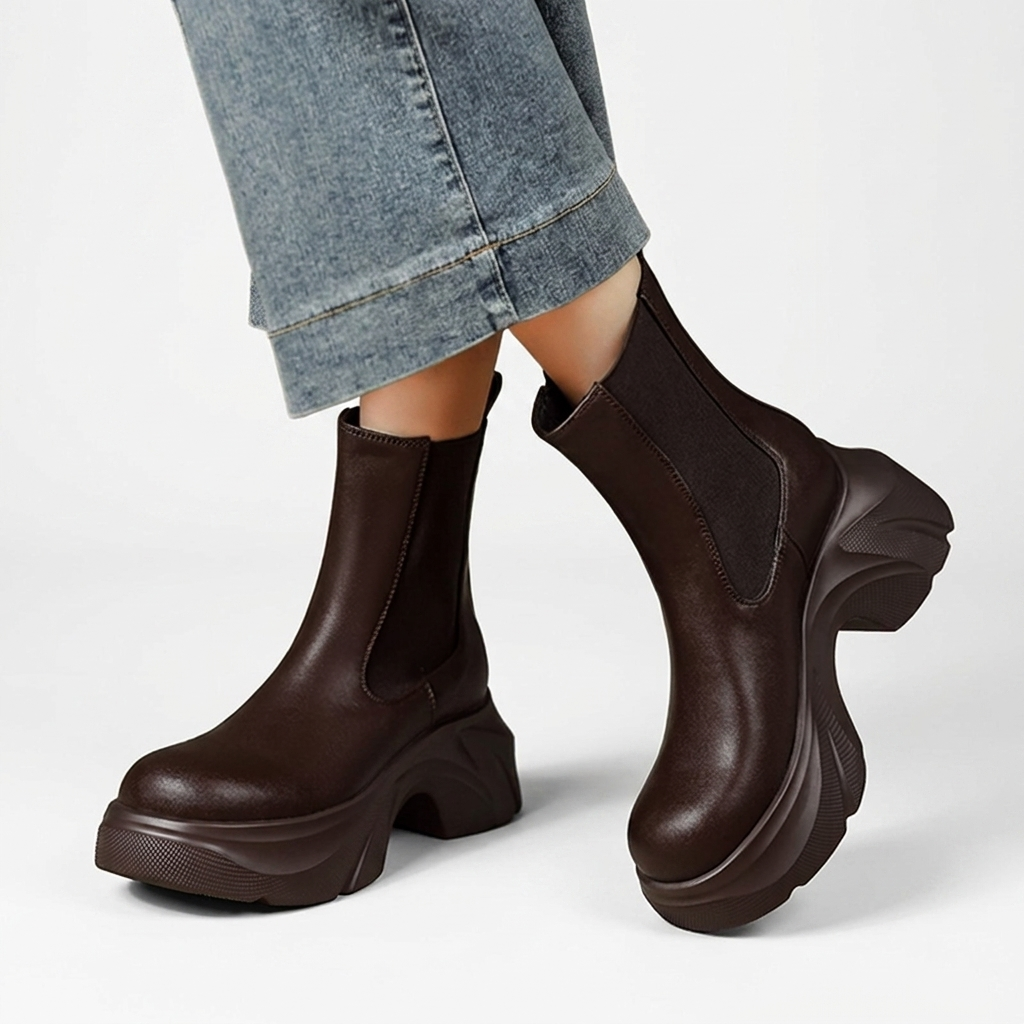 Botas Chelsea de Plataforma para Mujeres