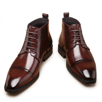 Botas de Tobillo Pulidas para Hombre