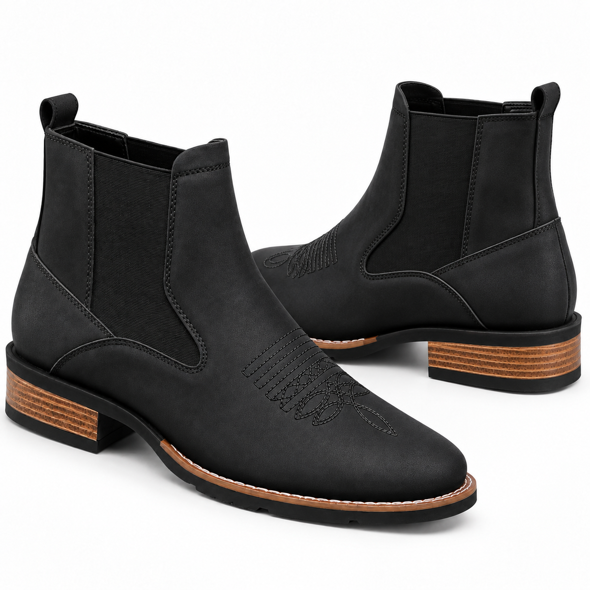 Botas Chelsea de Cuero para Hombre