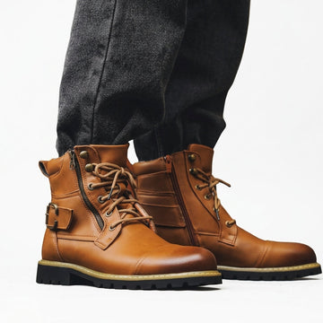 Botas de Combate Biker para Hombre