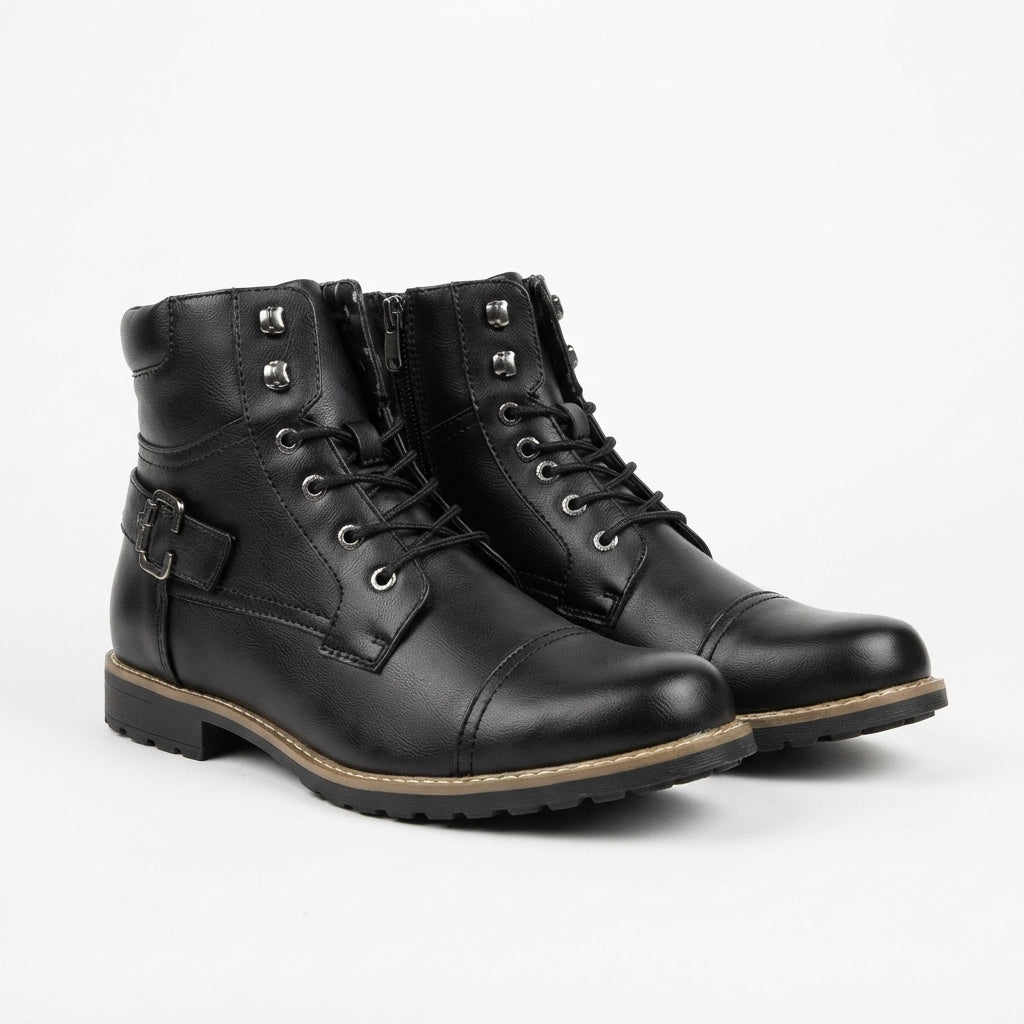 Botas de Tobillo Biker Cómodas para Hombre