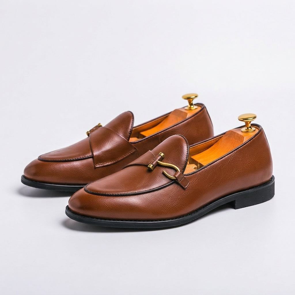 Mocasines de Hebilla Elegantes para Hombre