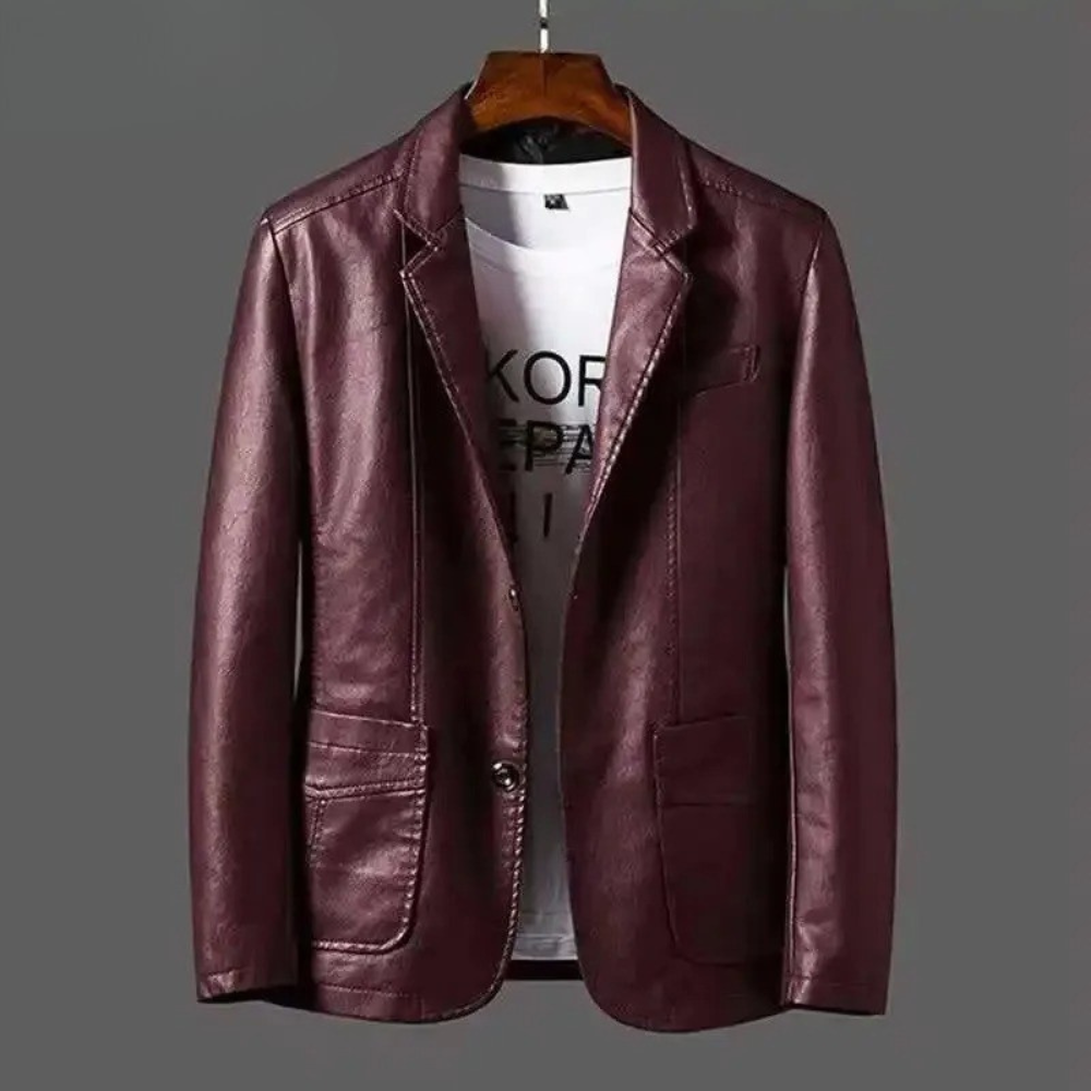 Chaqueta de Cuero Sorrento